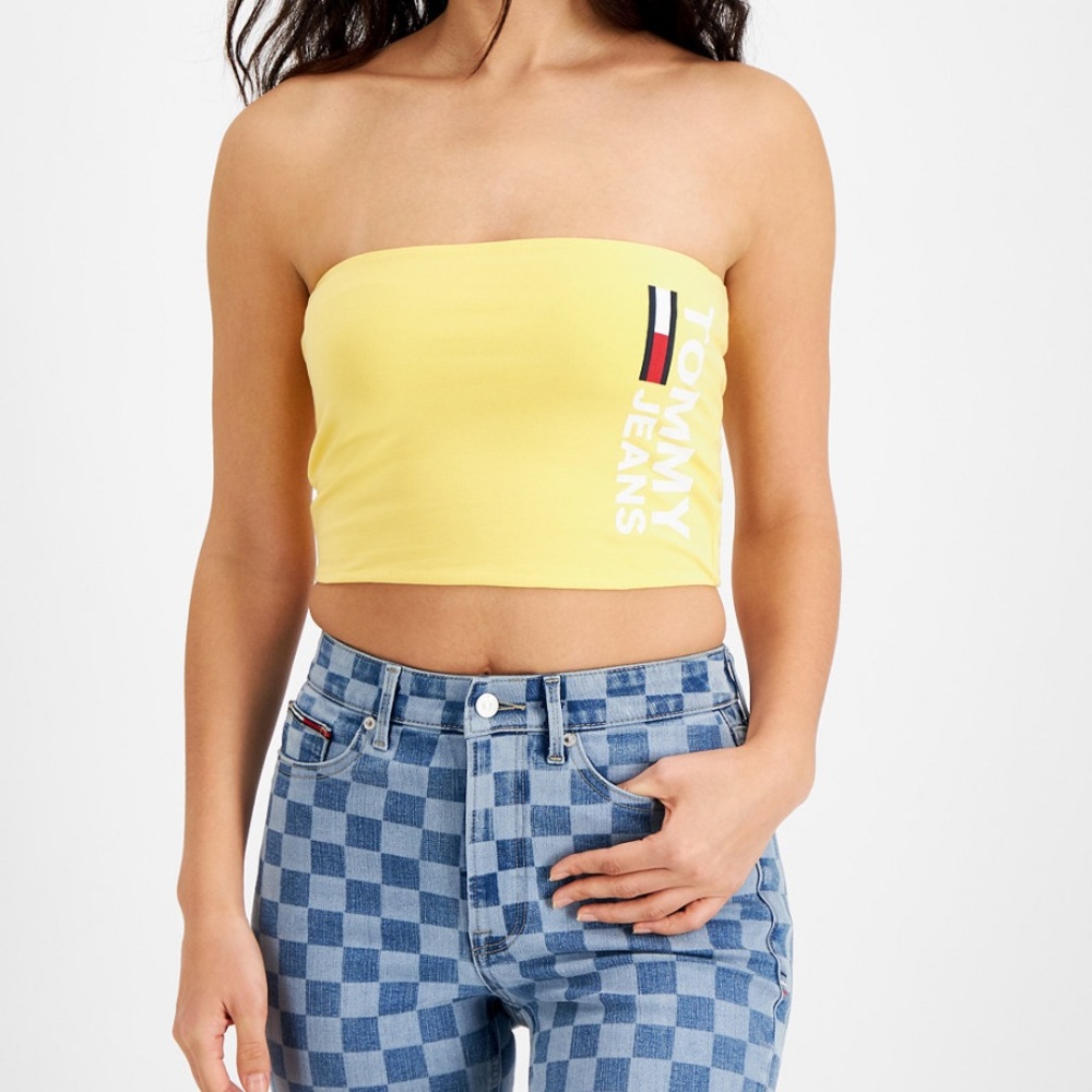 Tommy Jeans stretch jersey tube top